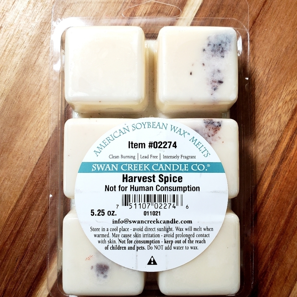 HAVEST SPICE by SWAN CREEK CANDLE CO. Herbal Melts 100% Natural Wax 5.25 oz NWT - Picture 2 of 6